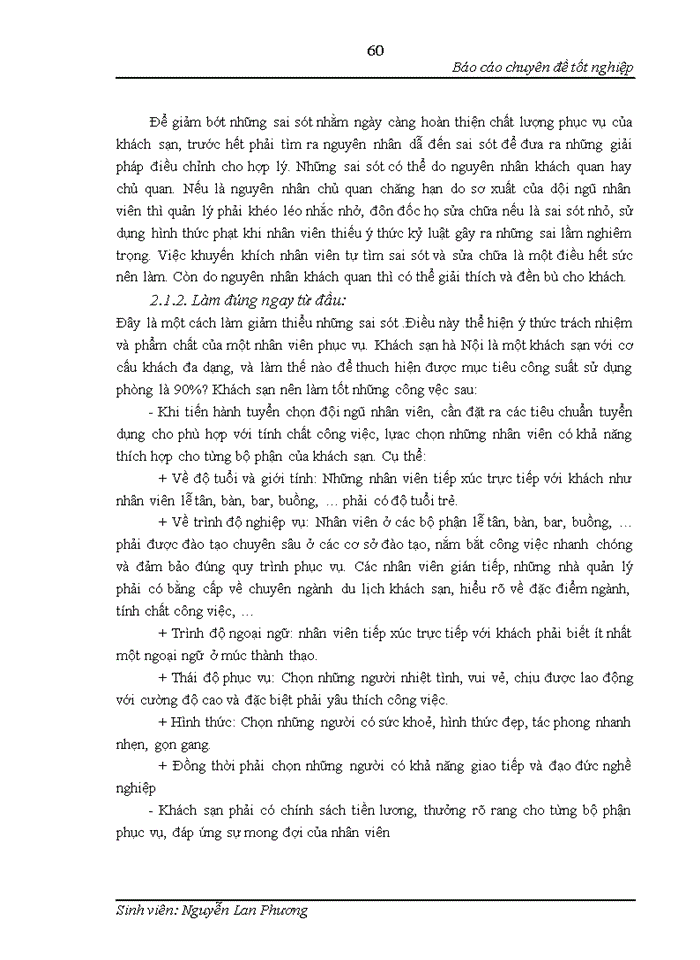 image for page Nâng cao chất lượng dịch vụ của đội ngũ lao động ở bộ phận bàn nhà hàng Green Wave Cafe khách sạn Hà Nội