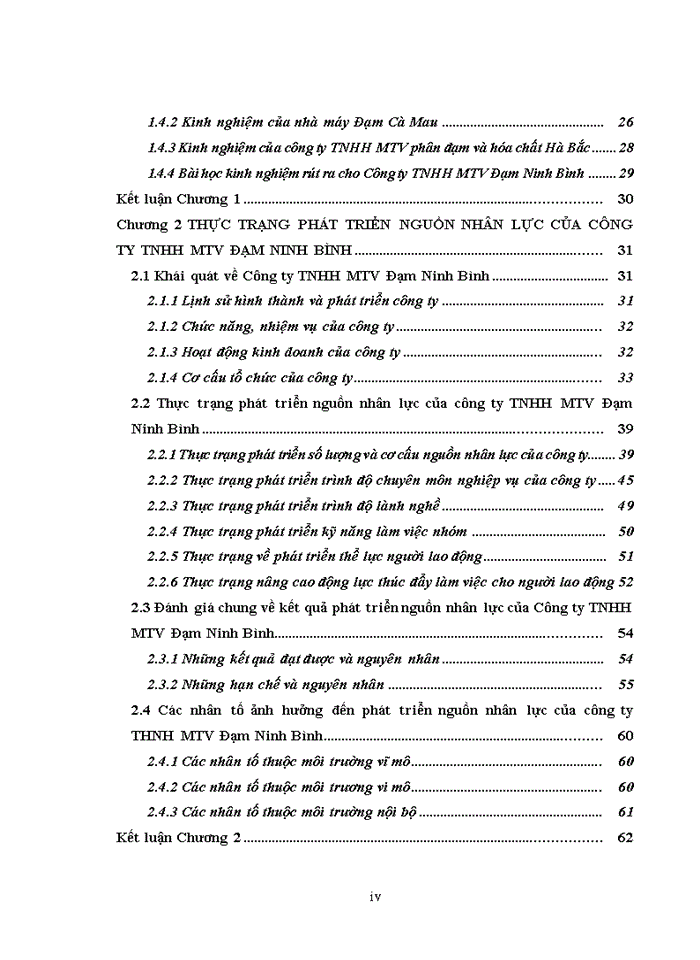 image for page ThS Phát triển nguồn nhân lực của công ty trách nhiệm hữu hạn một thành viên Đạm Ninh Bình