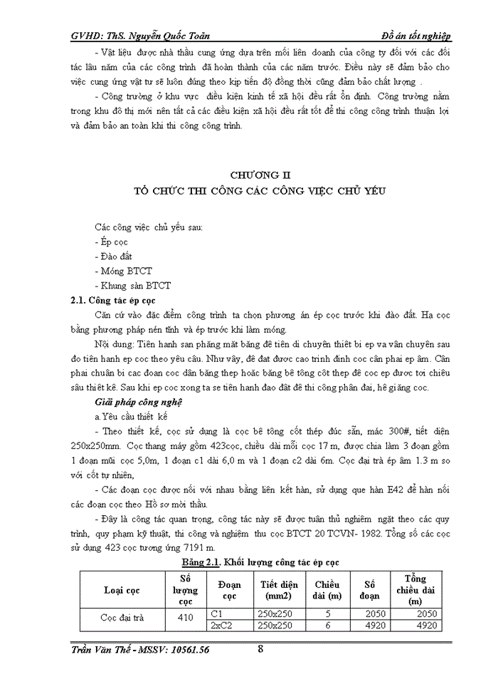 image for page Giới thiệu chung về công trình điều kiện thi công và các phương hướng thi công tổng quát 4 5 bản vẽ A1