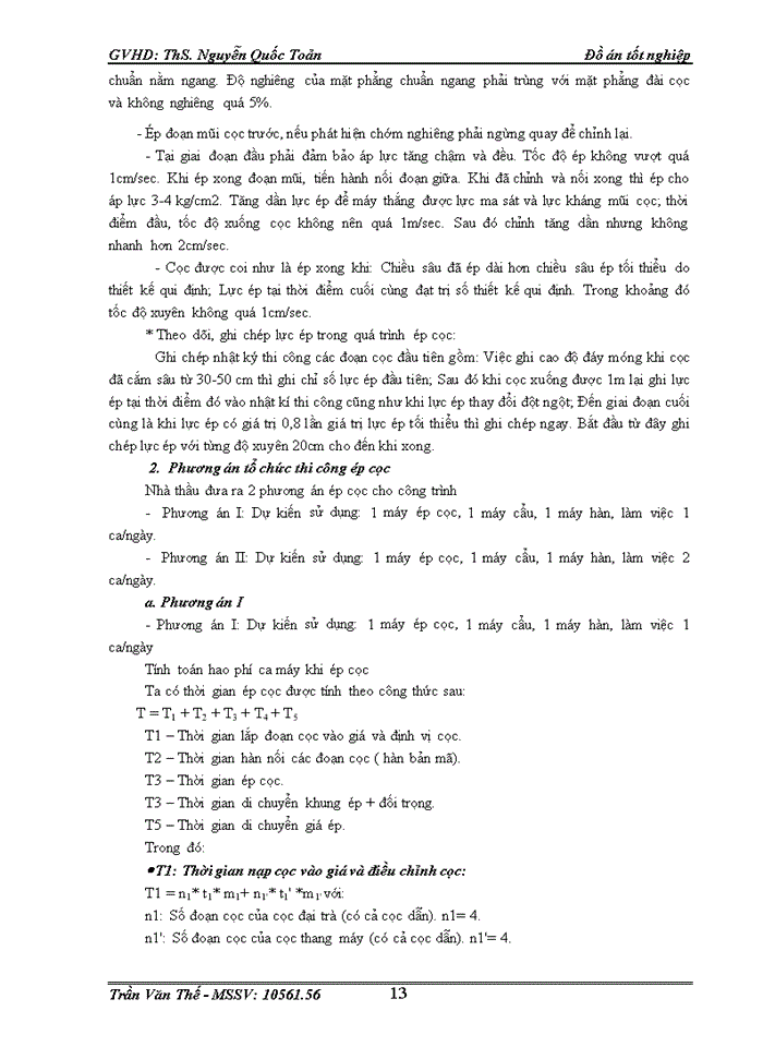 image for page Giới thiệu chung về công trình điều kiện thi công và các phương hướng thi công tổng quát 4 5 bản vẽ A1