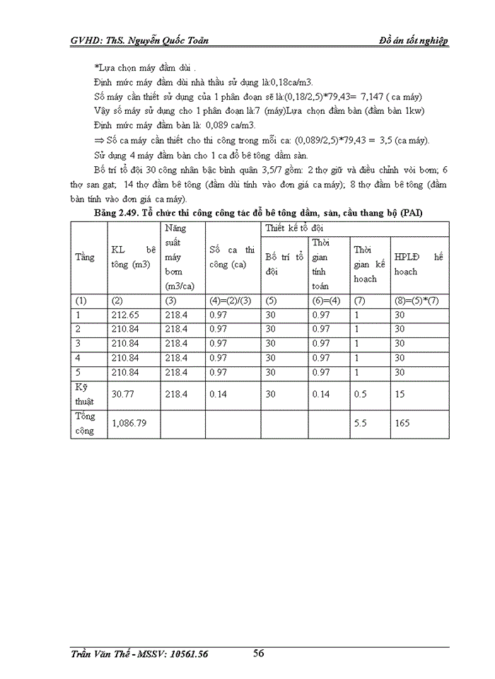 image for page Giới thiệu chung về công trình điều kiện thi công và các phương hướng thi công tổng quát 4 5 bản vẽ A1