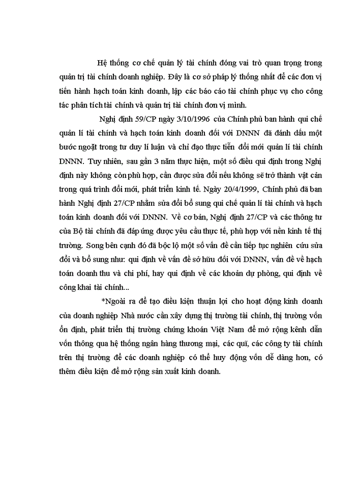 image for page Phân tích tài chính góp phần nâng cao hiệu quả hoạt động tài chính tại công ty may Đức Giang