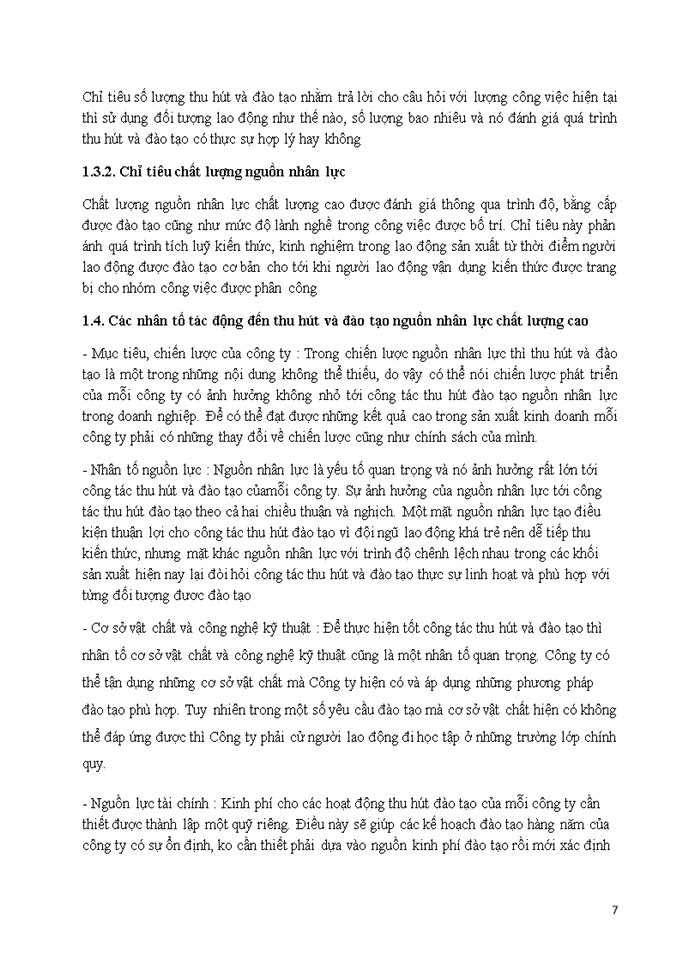 image for page Thu hút và đào tạo nguồn nhân lực chất lượng cao nhằm đáp ứng nhu cầu phát triển của Công ty cổ phần Dệt 10 10