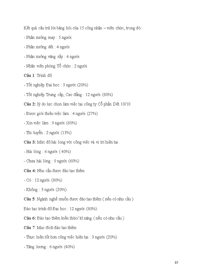 image for page Thu hút và đào tạo nguồn nhân lực chất lượng cao nhằm đáp ứng nhu cầu phát triển của Công ty cổ phần Dệt 10 10