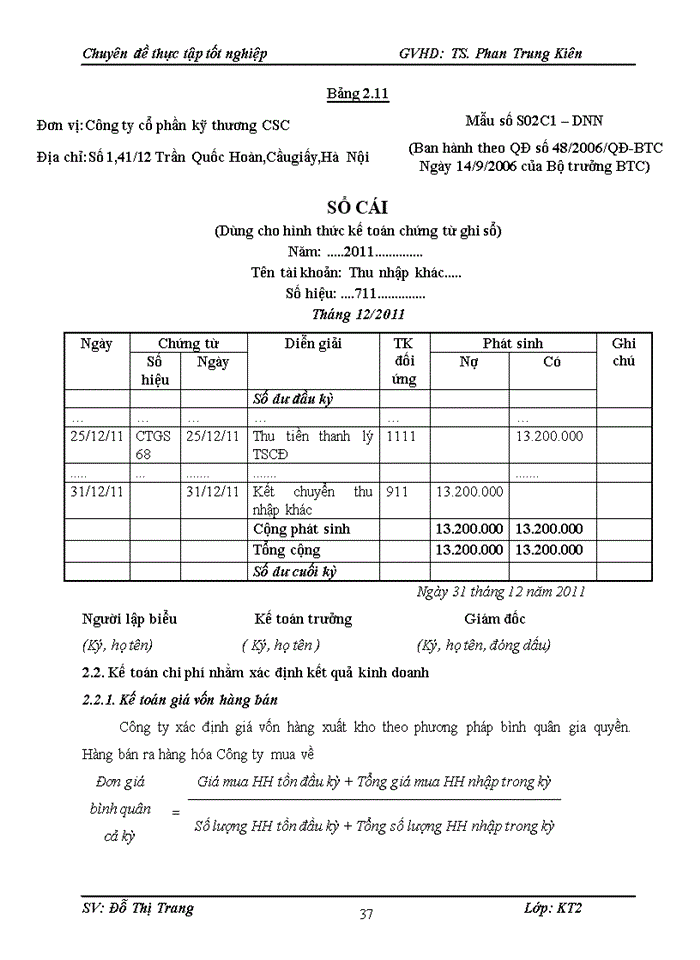 image for page Hoàn thiện kế toán doanh thu chi phí xác định kết quả kinh doanh tại công ty cổ phần kỹ thương CSC