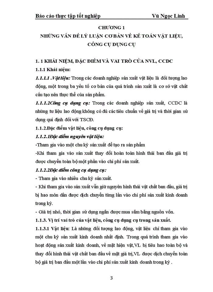 image for page Kế toán vật liệu công cụ dụng cụ Công ty Trách nhiệm hữu hạn Thương mại sản xuất bao bì Nam Khánh