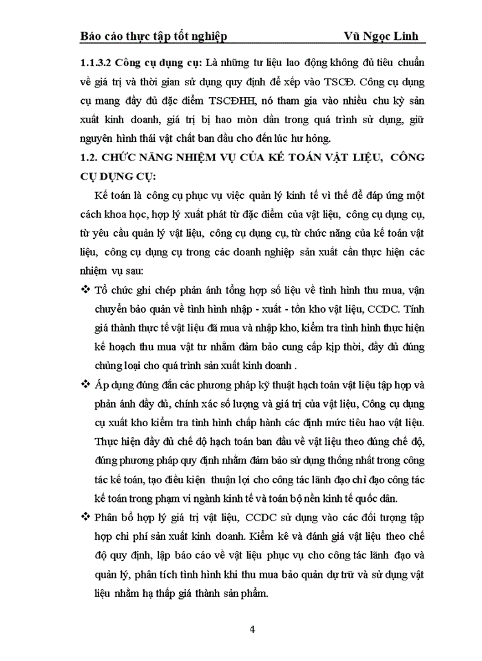 image for page Kế toán vật liệu công cụ dụng cụ Công ty Trách nhiệm hữu hạn Thương mại sản xuất bao bì Nam Khánh