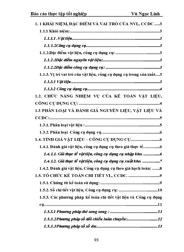 image for page Kế toán vật liệu công cụ dụng cụ Công ty Trách nhiệm hữu hạn Thương mại sản xuất bao bì Nam Khánh