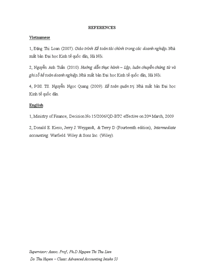 image for page Completing the accounting of raw materials at Fancy Creation Vietnam Co Ltd tiếng anh