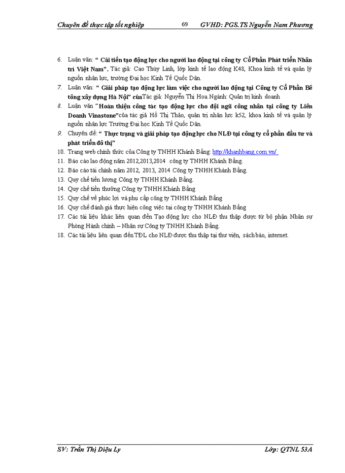 image for page TẠO ĐỘNG LỰC CHO NGƯỜI LAO ĐỘNG TẠI CÔNG TY Trách nhiệm hữu hạn KHÁNH BẰNG