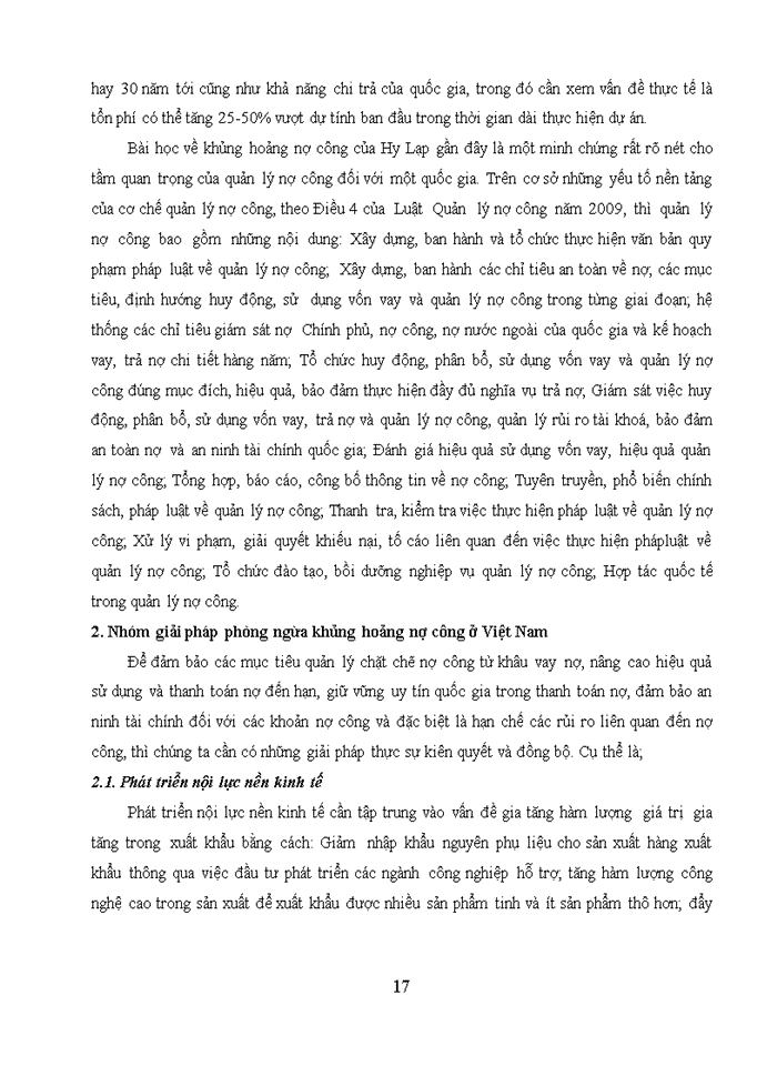 image for page Nợ công của Việt Nam trong bối cảnh hiện nay thực trạng và giải pháp