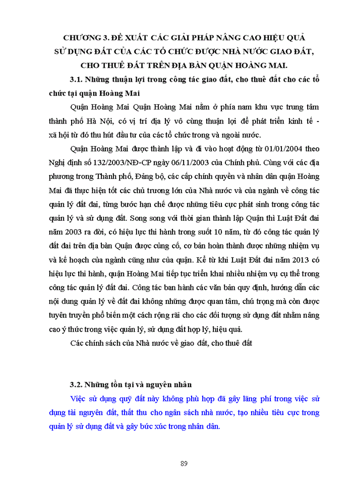 image for page ThS Nghiên cứu đề xuất các giải pháp nâng cao hiệu quả sử dụng đất của các tổ chức được nhà nước giao đất cho thuê đất trên địa bàn quận Hoàng Mai thành phố Hà Nội