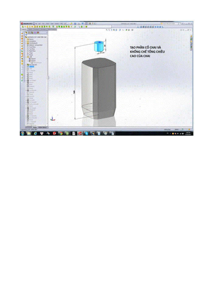 image for page Nghiên cứu tính toán thiết kế khuôn để chế tạo chi tiết khuôn can rượu 2 lít- nhựa PET