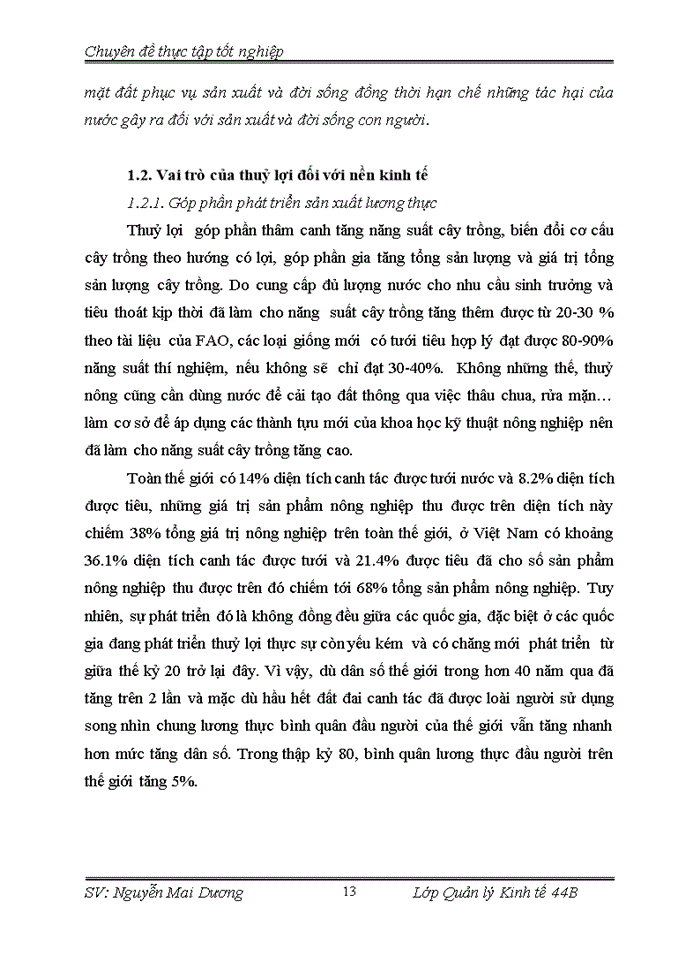 image for page Một số vấn đề quản lý đầu tư phát triển ngành thủy lợi Việt Nam