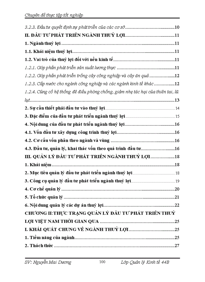 image for page Một số vấn đề quản lý đầu tư phát triển ngành thủy lợi Việt Nam