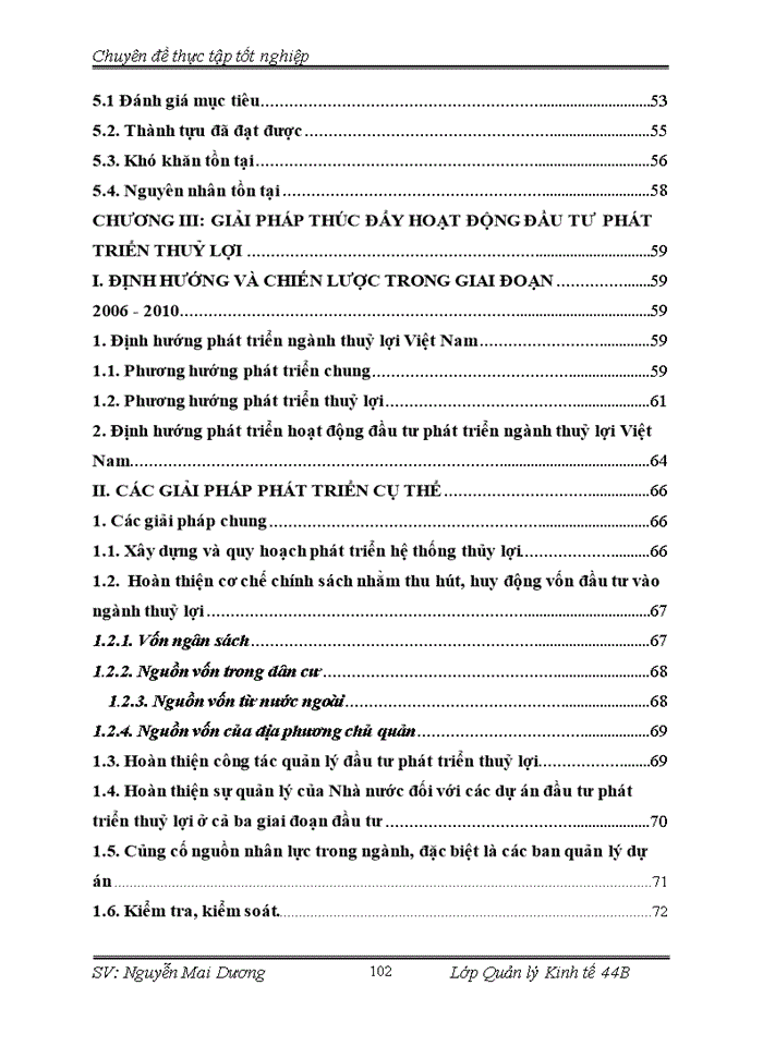 image for page Một số vấn đề quản lý đầu tư phát triển ngành thủy lợi Việt Nam