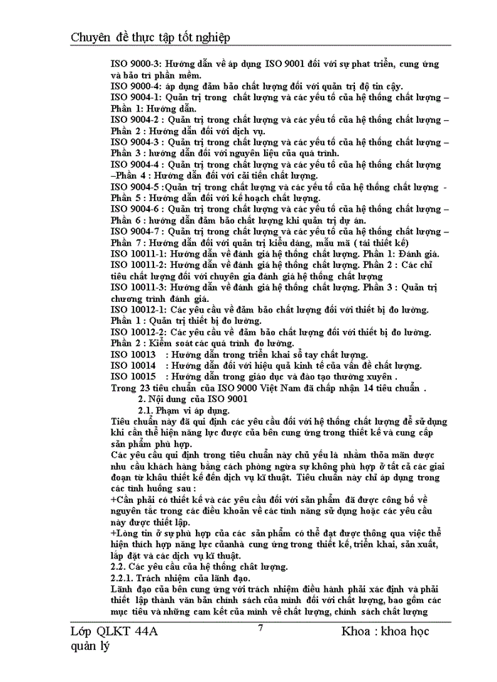 image for page Tiêu chuẩn ISO 9001 2000 trong sản xuất kinh doanh của xí nghiệp Cao Su Đường Sắt