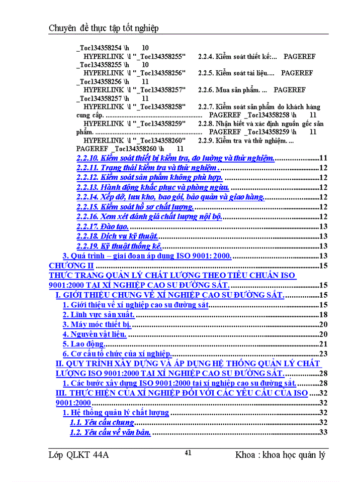 image for page Tiêu chuẩn ISO 9001 2000 trong sản xuất kinh doanh của xí nghiệp Cao Su Đường Sắt