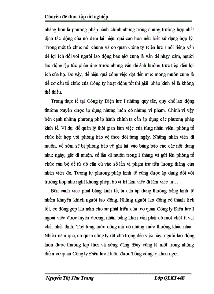 image for page Một số giải pháp hoàn thiện cơ cấu tổ chức bộ máy của cơ quan Công ty Điện lực I