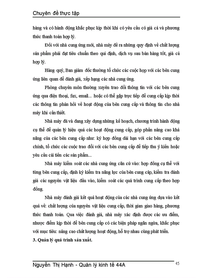 image for page Một số giải pháp nhằm nâng cao công tác quản lý chất lượng sản phẩm ở nhà máy thiết bị điện HANAKA