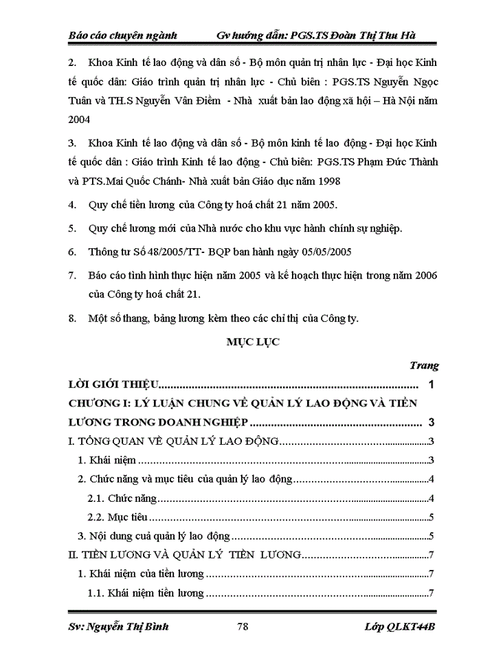 image for page Một số giải pháp nhằm hoàn thiện công tác quản lý tiền lương và lao động tại Công ty hoá chất 21