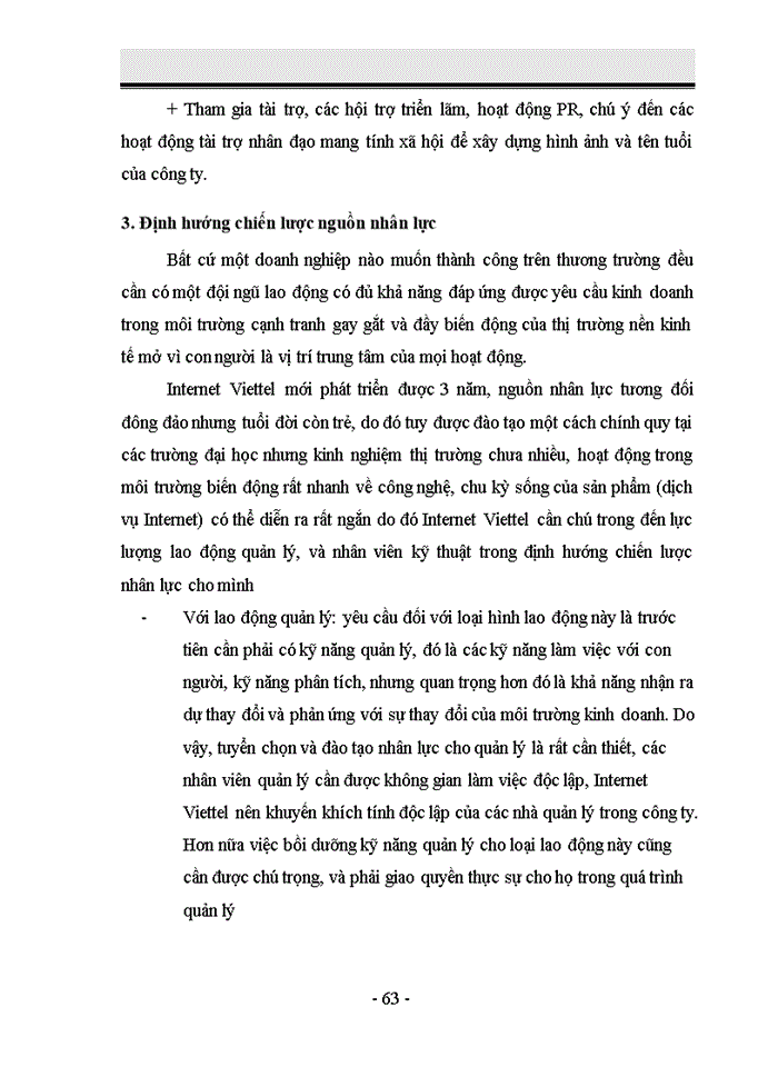 image for page Phân tích SWOT trong việc xây dựng chiến lược kinh doanh tại công ty Internet Viettel