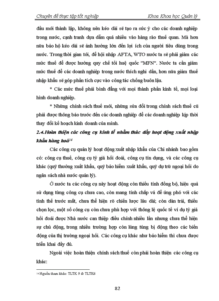 image for page Một số giải pháp nhằm hoàn thiện công tác quản lý hoạt động xuất nhập khẩu tại Chi nhánh Công ty Kinh doanh Chế biến hàng xuất nhập khẩu tại Thành phố Hải Phòng