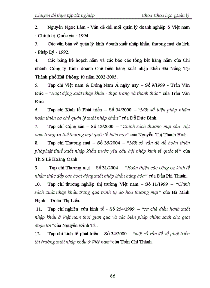 image for page Một số giải pháp nhằm hoàn thiện công tác quản lý hoạt động xuất nhập khẩu tại Chi nhánh Công ty Kinh doanh Chế biến hàng xuất nhập khẩu tại Thành phố Hải Phòng