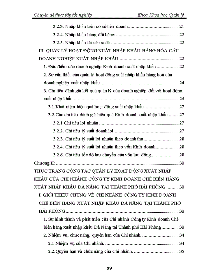 image for page Một số giải pháp nhằm hoàn thiện công tác quản lý hoạt động xuất nhập khẩu tại Chi nhánh Công ty Kinh doanh Chế biến hàng xuất nhập khẩu tại Thành phố Hải Phòng