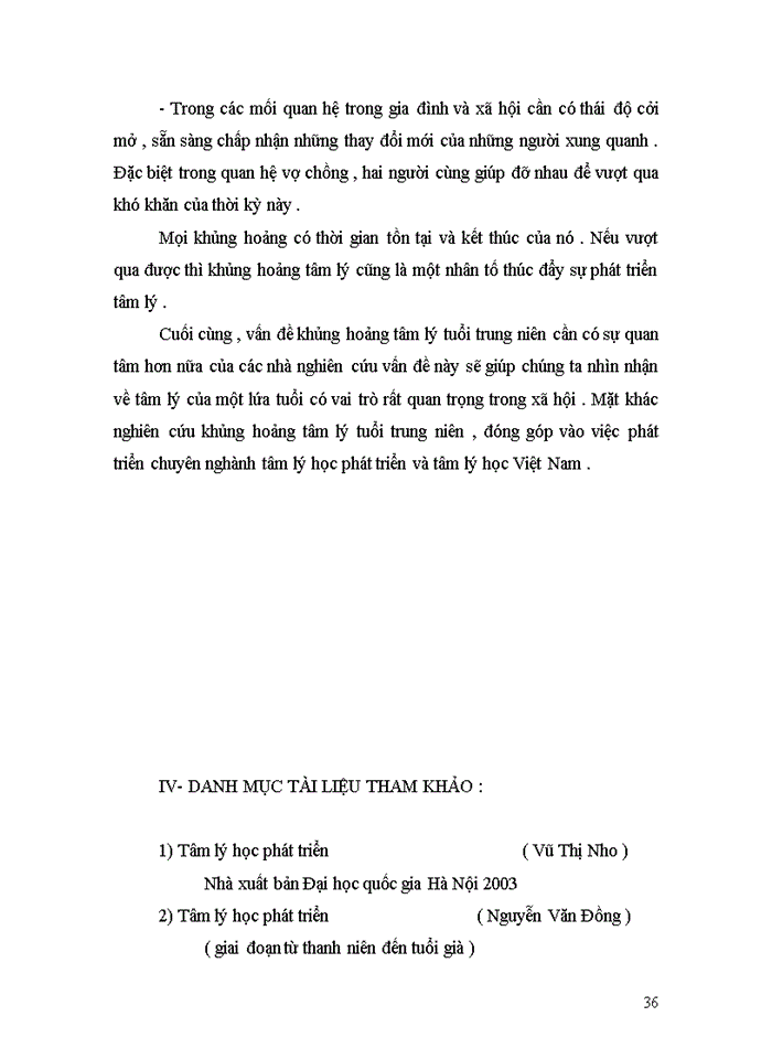 image for page Tổng quan về vấn đề nghiên cứu về khủng hoảng tâm lý tuổi trung niên