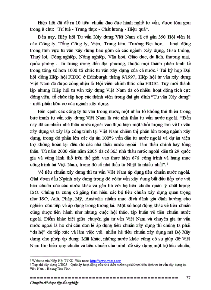 image for page Nâng cao chất lượng dịch vụ tư vấn xây dựng Việt Nam - Ứng dụng tại công ty tư vấn Hyder