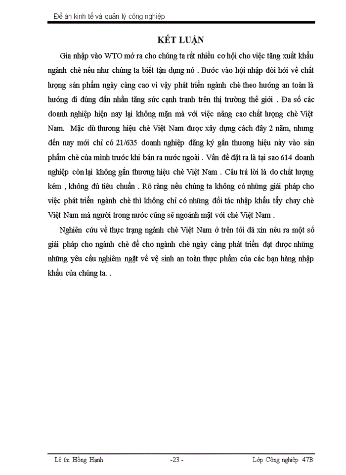 image for page Xây dựng ngành chè theo hướng an toàn tăng sức cạnh tranh trên thị trường