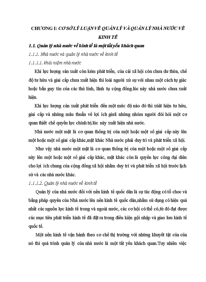 image for page LÝ LUẬN VỀ QUẢN LÝ VÀ QUẢN LÝ NHÀ NƯỚC VỀ KINH TẾ