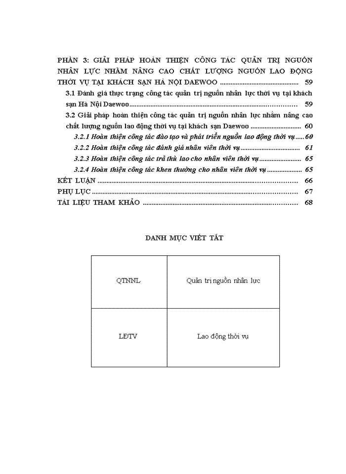 image for page Hoàn thiện công tác quản trị nguồn nhân lực nhằm nâng cao chất lượng nguồn lao động thời vụ tại khách sạn Hà Nội Daewoo