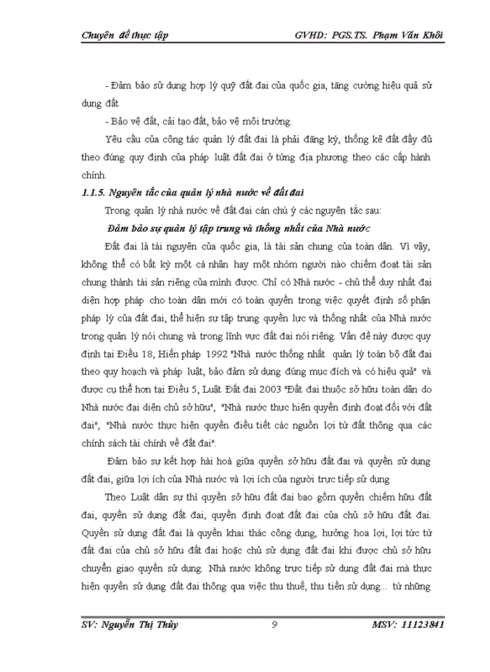 image for page Hoàn thiện công tác quản lý nhà nước về đất đai trên địa bàn huyện Yên Thủy tỉnh Hòa Bình