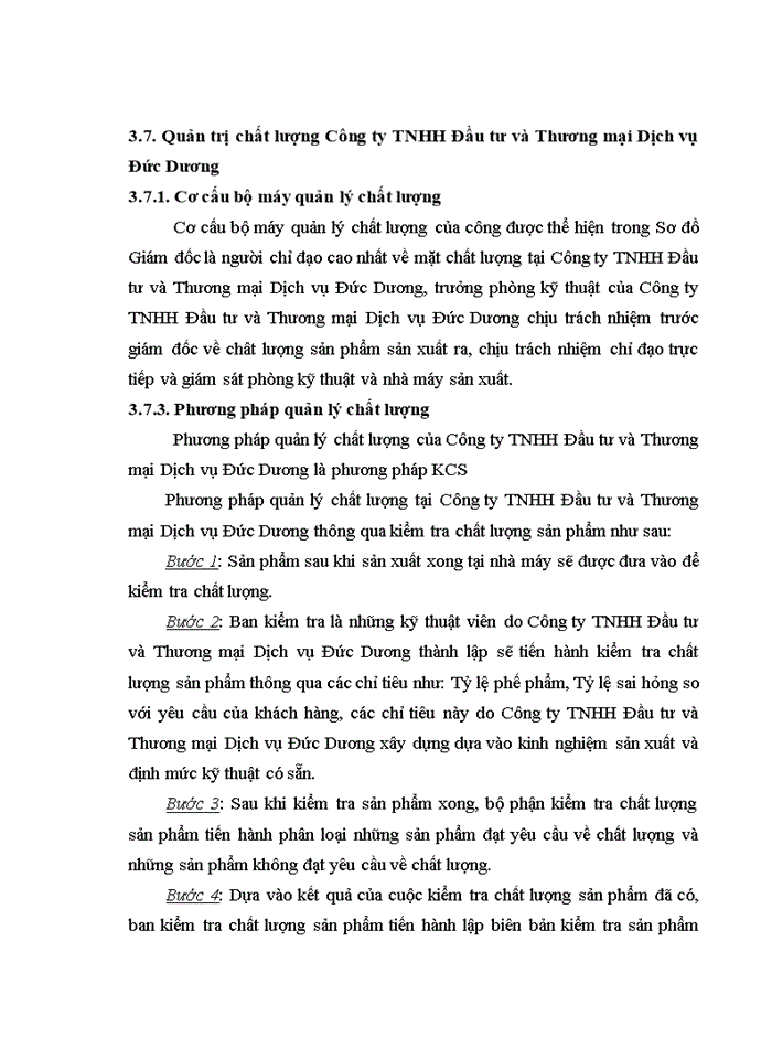 image for page Khái quát về Công ty Trách nhiệm hữu hạn Đầu tư và Thương mại Dịch vụ Đức Dương