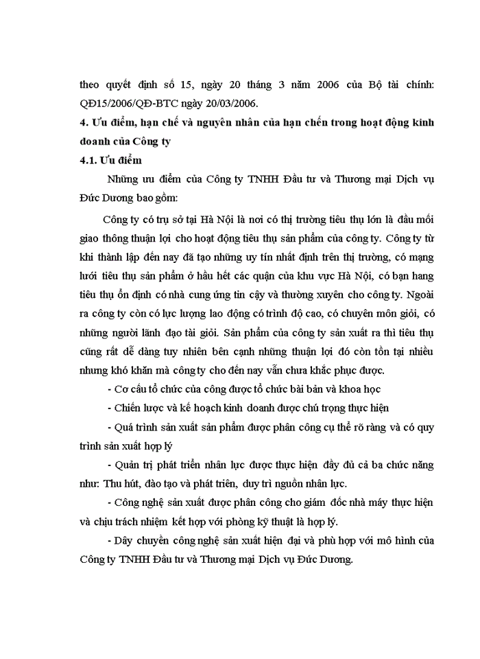 image for page Khái quát về Công ty Trách nhiệm hữu hạn Đầu tư và Thương mại Dịch vụ Đức Dương