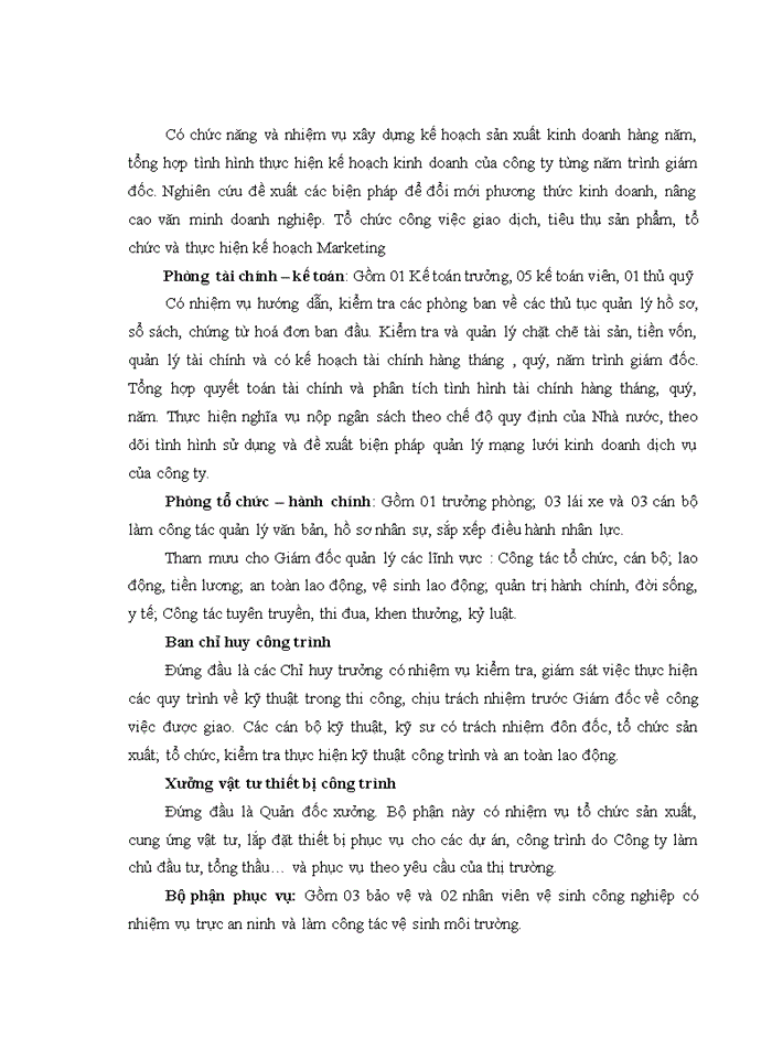 image for page Báo cáo Công ty Trách nhiệm hữu hạn Xây dựng và Thương mại H D Việt Nam