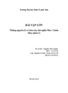 Phân tích quy luật giá trị thặng dư trong phương thức sản xuất tư bản chủ nghĩa và liên hệ với thực tiễn đổi mới ở Việt Nam