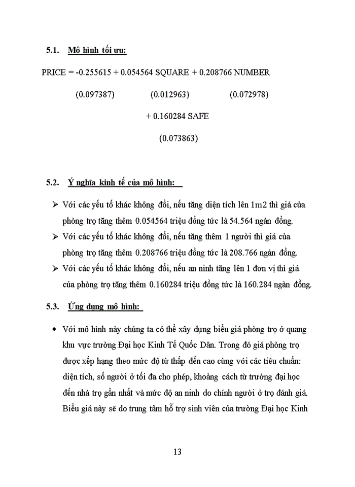 image for page Các yếu tố ảnh hưởng đến giá phòng trọ cho sinh viên ở khu vực trường Đại học Kinh Tế Quốc Dân