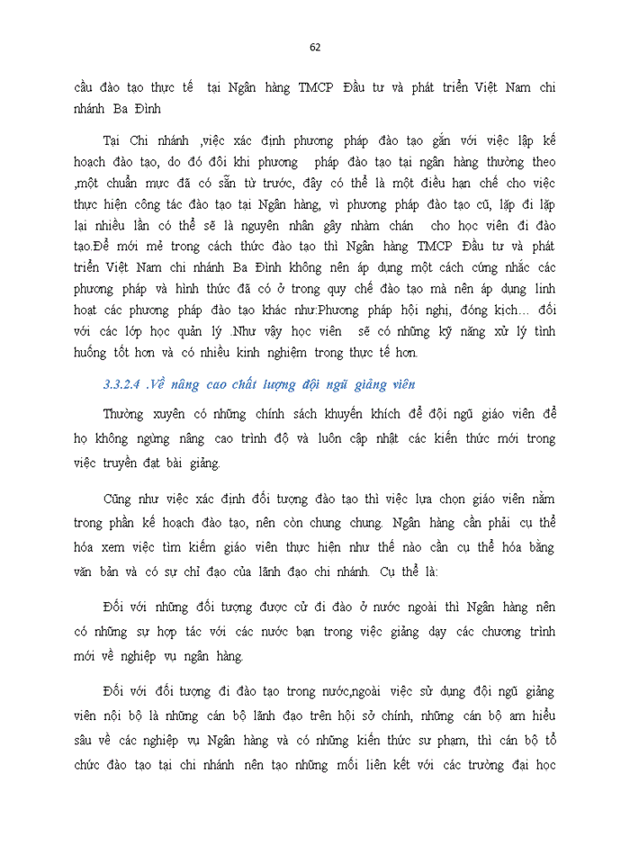 image for page Hoàn thiện công tác đào tạo nguồn nhân lực tại Ngân hàng TMCổ phần ĐT và PT Việt Nam Chi nhánh Ba Đình