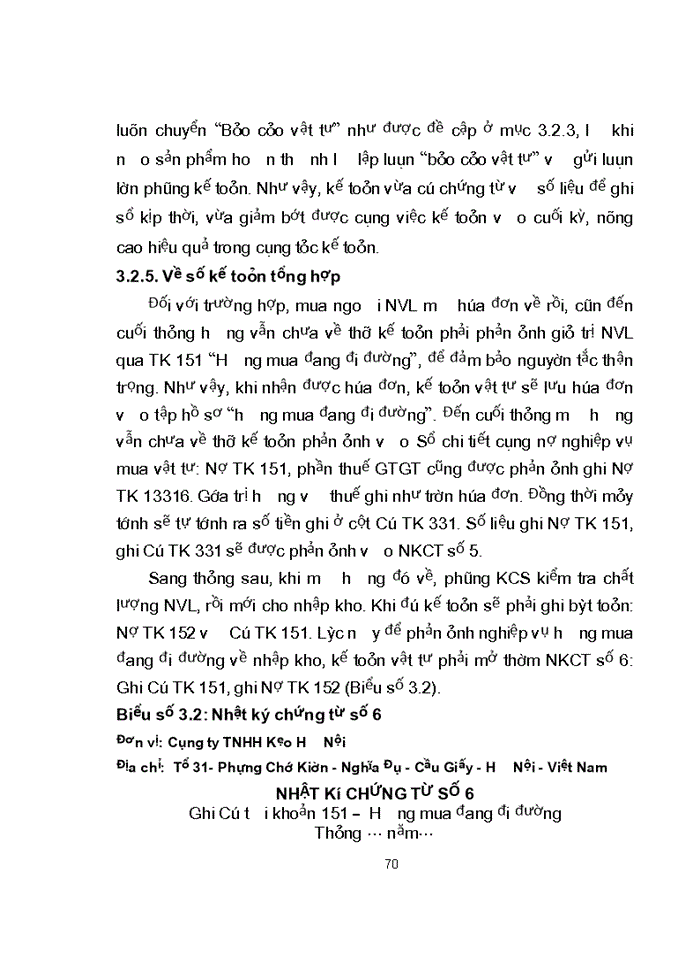 image for page Hoàn thiện kế toán nguyên vật liệu tại Công ty Trách nhiệm hữu hạn Kẹo Hà Nội