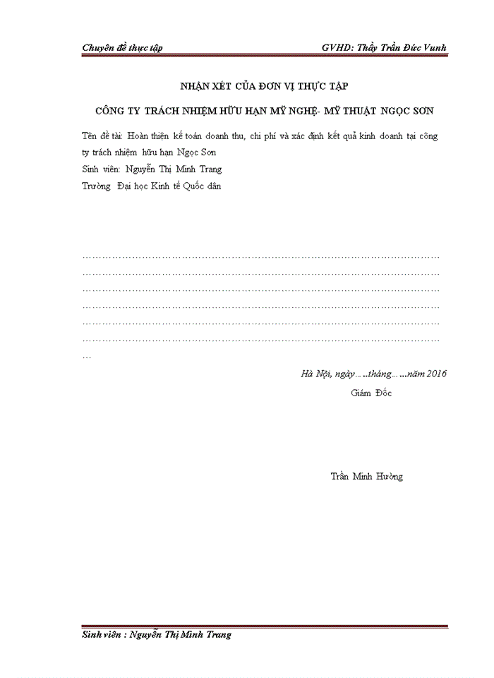 image for page Hoàn thiện kế toán doanh thu chi phí và xác định kết quả kinh doanh tại công ty Trách nhiệm hữu hạn mỹ nghệ - mỹ thuật Ngọc Sơn