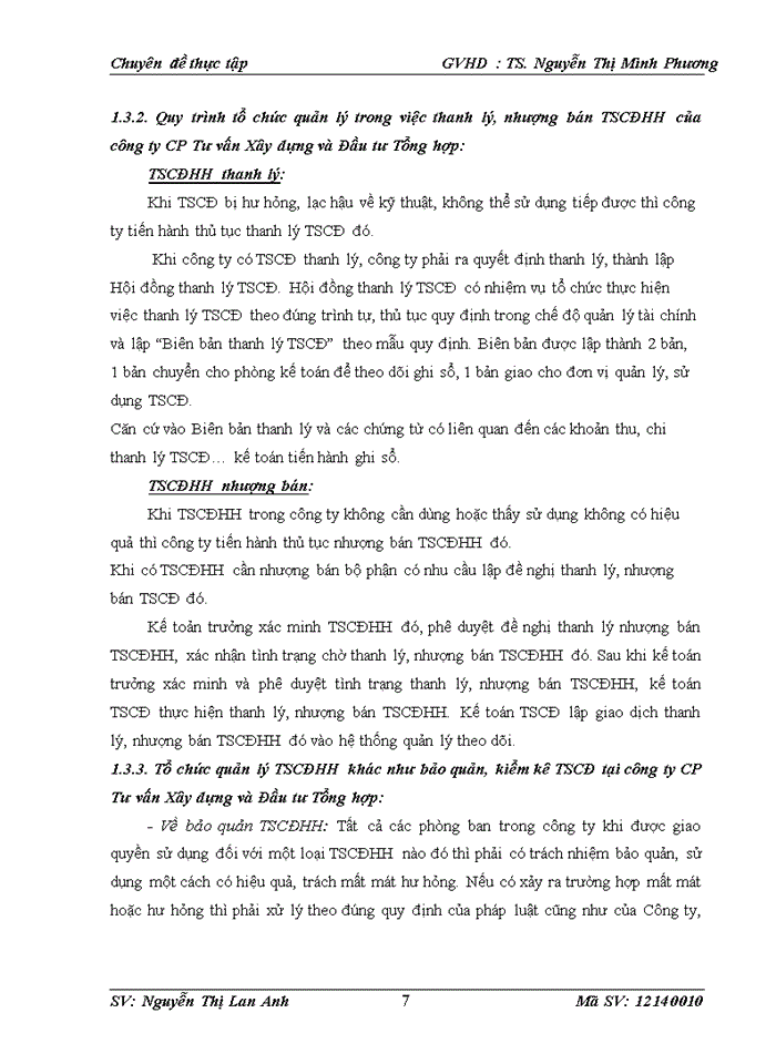 image for page Hoàn thiện Kế toán tài sản cố định hữu hình tại Công ty Cổ phần Tư vấn Xây dựng và Đầu tư Tổng hợp
