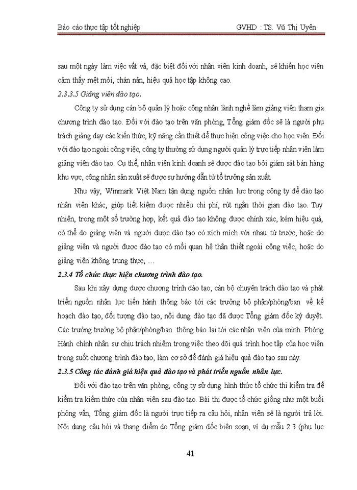 image for page Hoàn thiện công tác đào tạo và phát triển nguồn nhân lực công ty Trách nhiệm hữu hạn Winmark Việt Nam