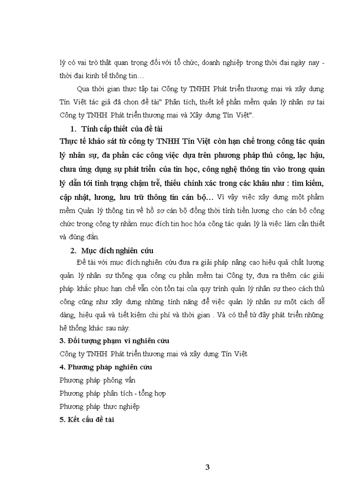 image for page Phân tích thiết kế phần mềm quản lý nhân sự tại Công ty Trách nhiệm hữu hạn Phát triển thương mại và Xây dựng Tín Việt