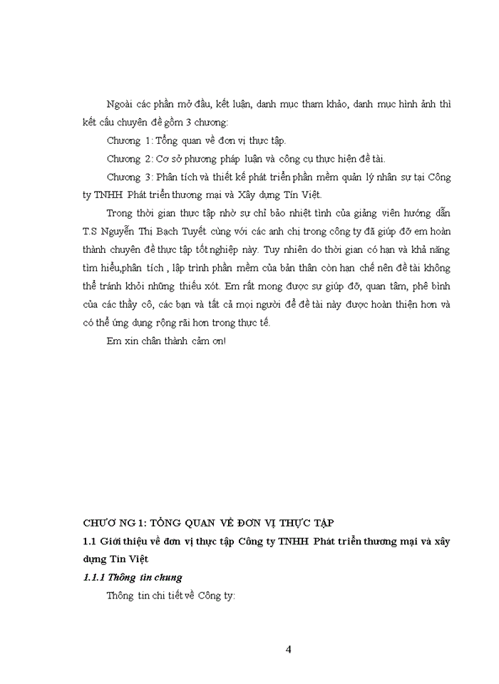 image for page Phân tích thiết kế phần mềm quản lý nhân sự tại Công ty Trách nhiệm hữu hạn Phát triển thương mại và Xây dựng Tín Việt