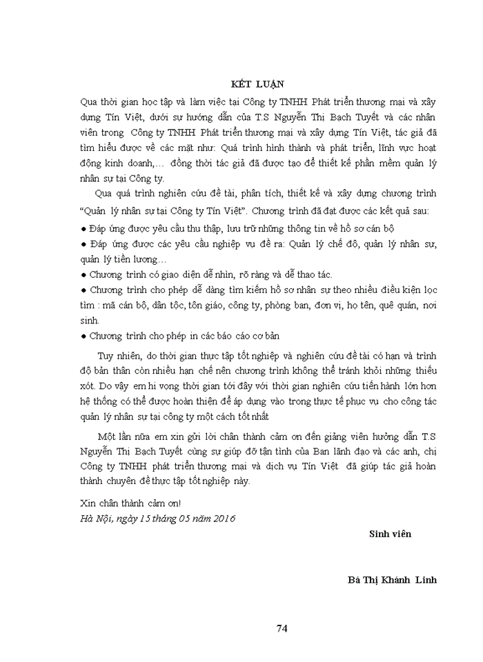 image for page Phân tích thiết kế phần mềm quản lý nhân sự tại Công ty Trách nhiệm hữu hạn Phát triển thương mại và Xây dựng Tín Việt