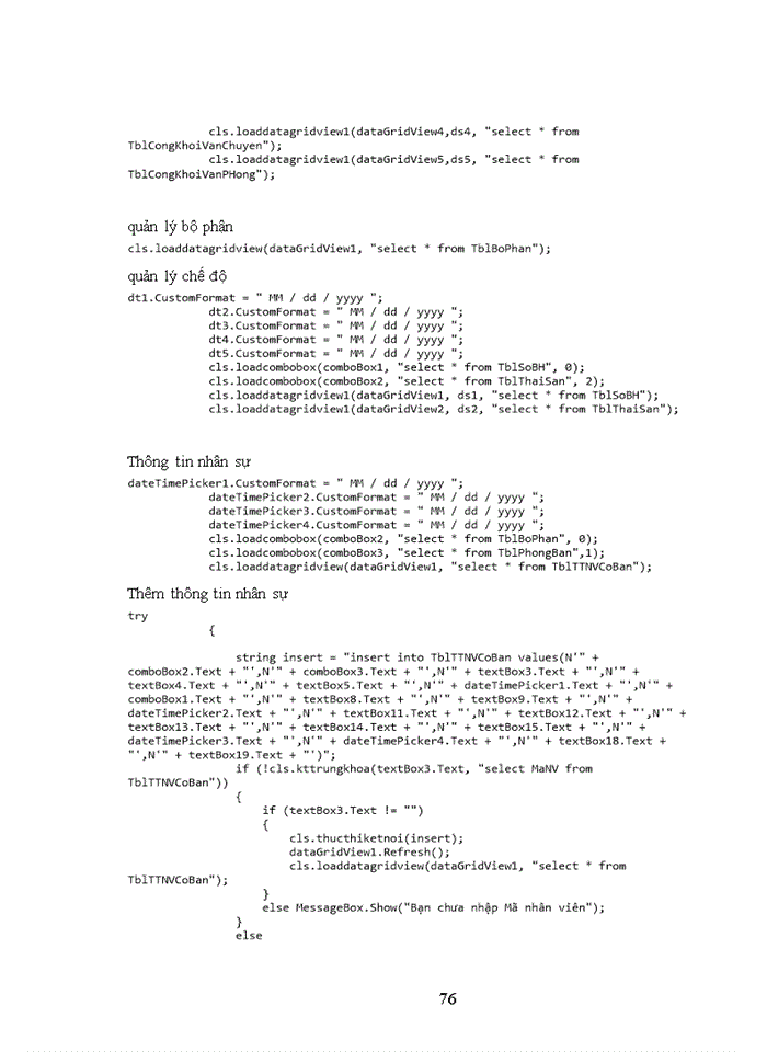 image for page Phân tích thiết kế phần mềm quản lý nhân sự tại Công ty Trách nhiệm hữu hạn Phát triển thương mại và Xây dựng Tín Việt