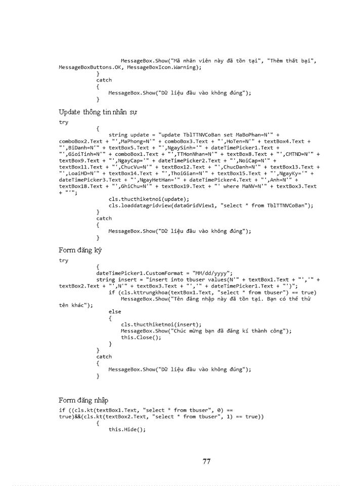 image for page Phân tích thiết kế phần mềm quản lý nhân sự tại Công ty Trách nhiệm hữu hạn Phát triển thương mại và Xây dựng Tín Việt